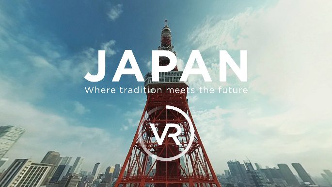 turismo de japón crea un video de realidad virtual 360º para descubrir el país