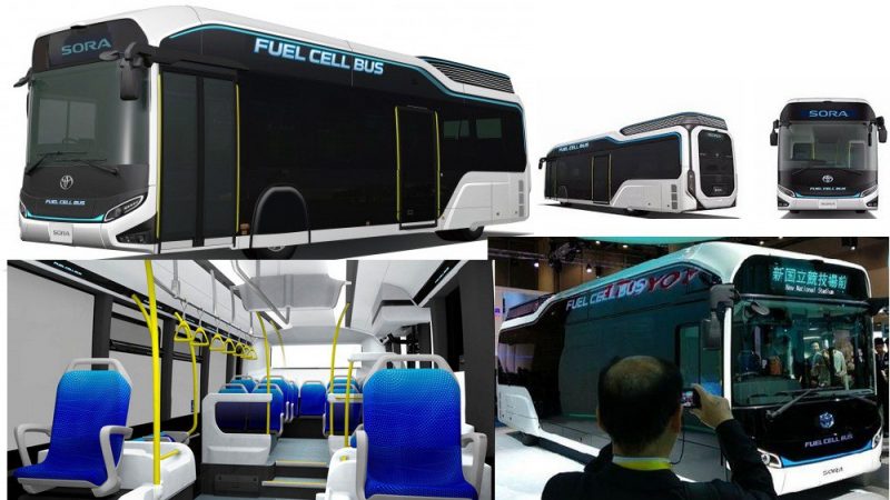 toyota muestra las posibilidades de los vehículos de pila de combustible con dos nuevos prototipos