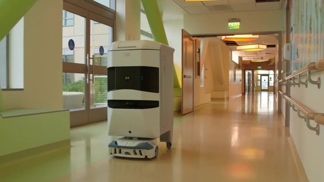 los robots fuerza laboral hospital de stanford