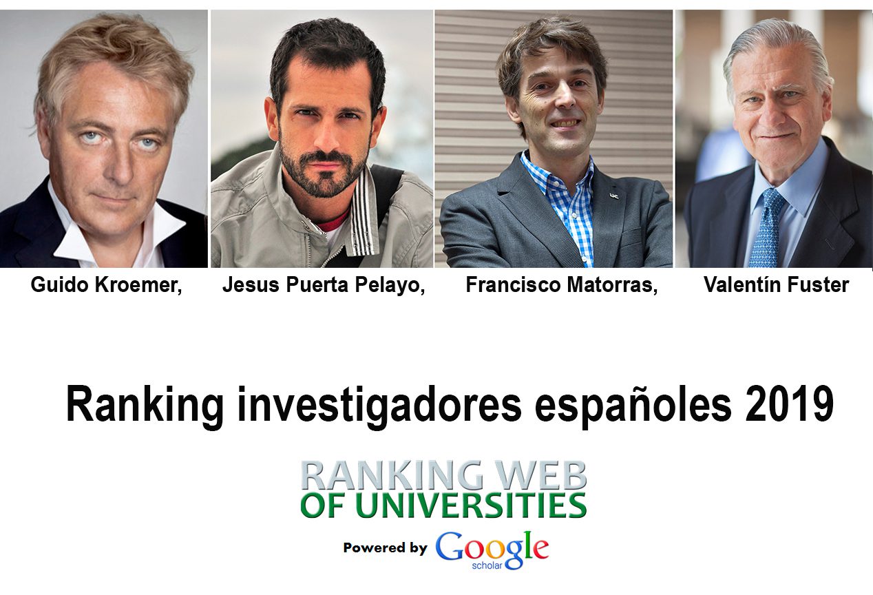 ranking 2019 de investigadores españoles