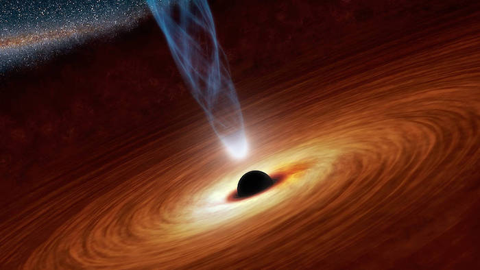 obtenida la película completa de cómo un agujero negro expulsa materia