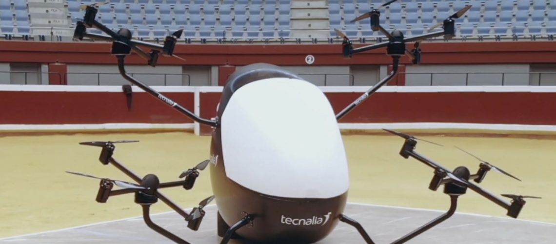 drones, vehículos voladores y aerotaxis españoles
