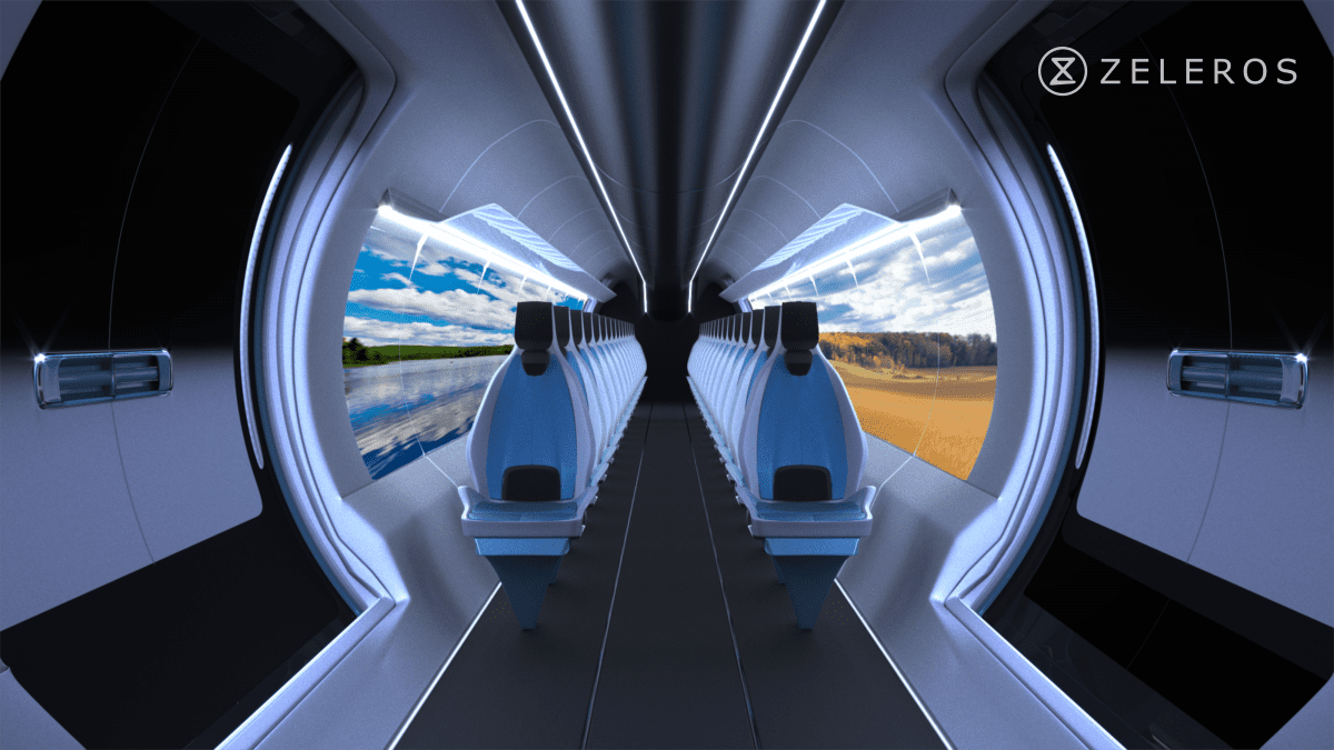 7 Zeleros Hyperloop Interiors