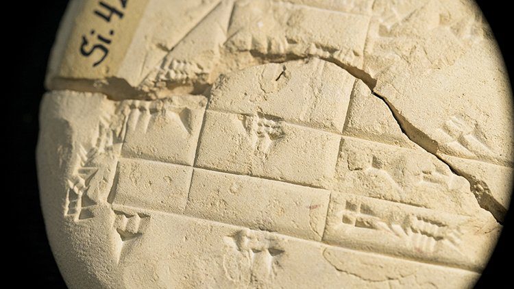 Una tablilla babilonica ejemplo geometria mas antiguo2