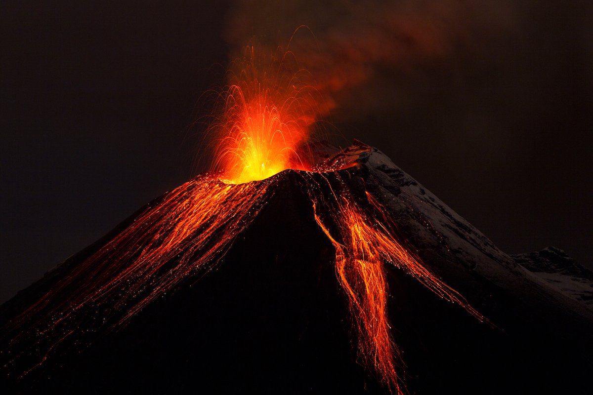 Las matematicas de los volcanes