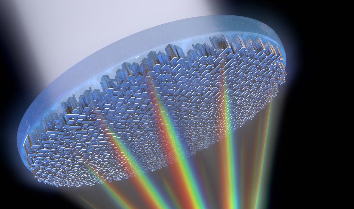 Un nuevo tipo de lente plana desarrollado en el laboratorio de Federico Capasso