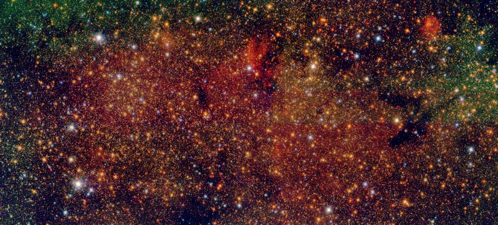 Como se formaron las estrellas del centro de la Via Lactea1