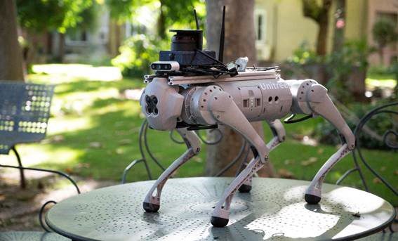 Perro robótico capaz de guiar a personas dependientes