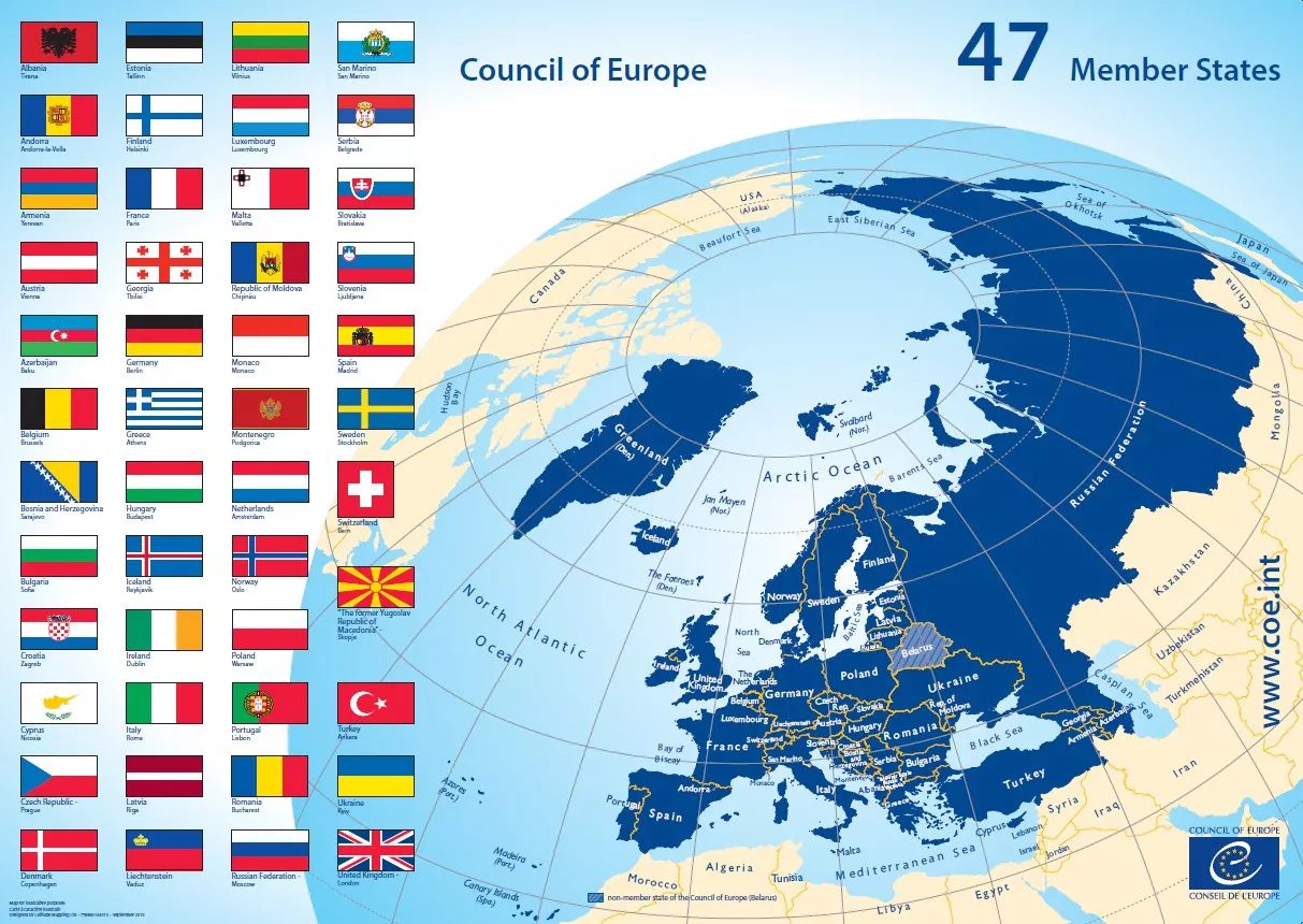 Estados Miembros del Consejo de Europa copia